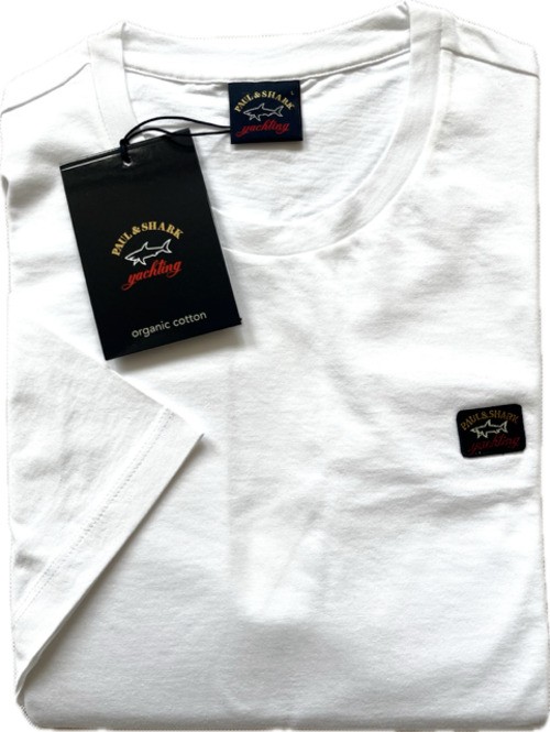 Paul & Shark P&S T-Shirt C0P1002 Colour 010 White