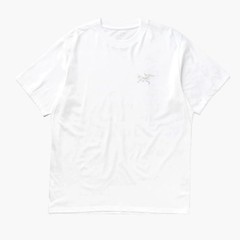 Arc’teryx Mens – Kragg SL Cotton SS Shirt S/S Tee T-shirt – White Light