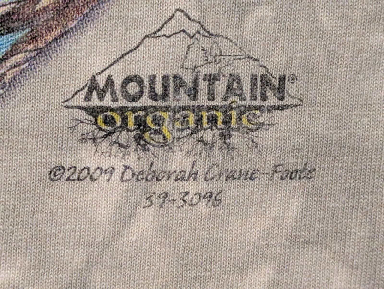The Mountain Organic Mens T-shirt Green Peace Tree Of Life Retired Logo XL #4829 gallery