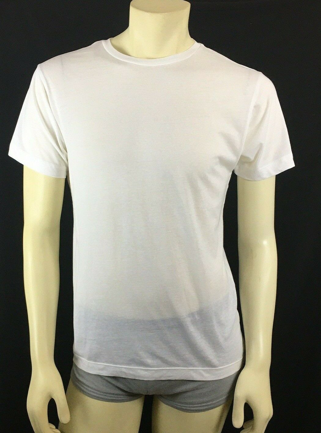 Men's Basic Crew cotton T-shirt Size M gallery