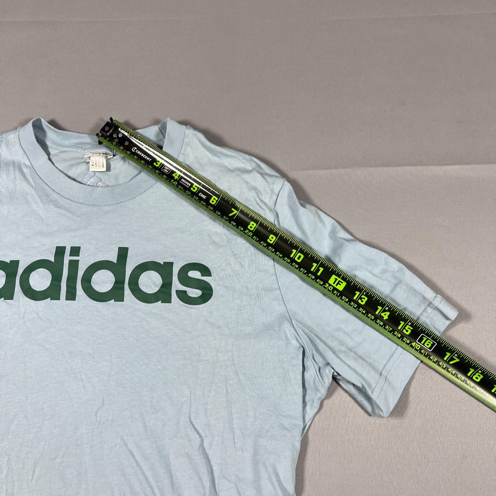 Set Of 2 Adidas Essentials T Shirt Mens M Wonder Blue Embroidered Logo Crew Neck gallery