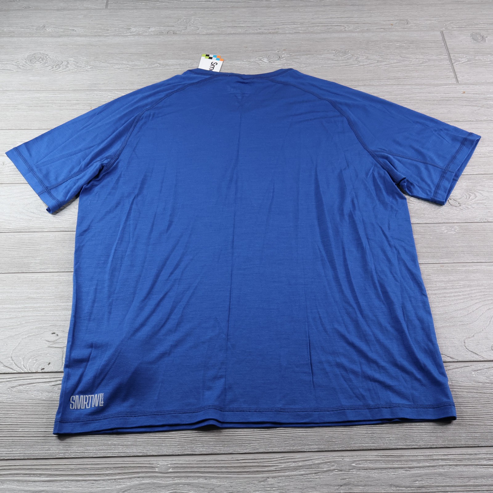 NEW Smartwool Shirt Mens Large Blue Active Ultralite Merino Wool NWT gallery