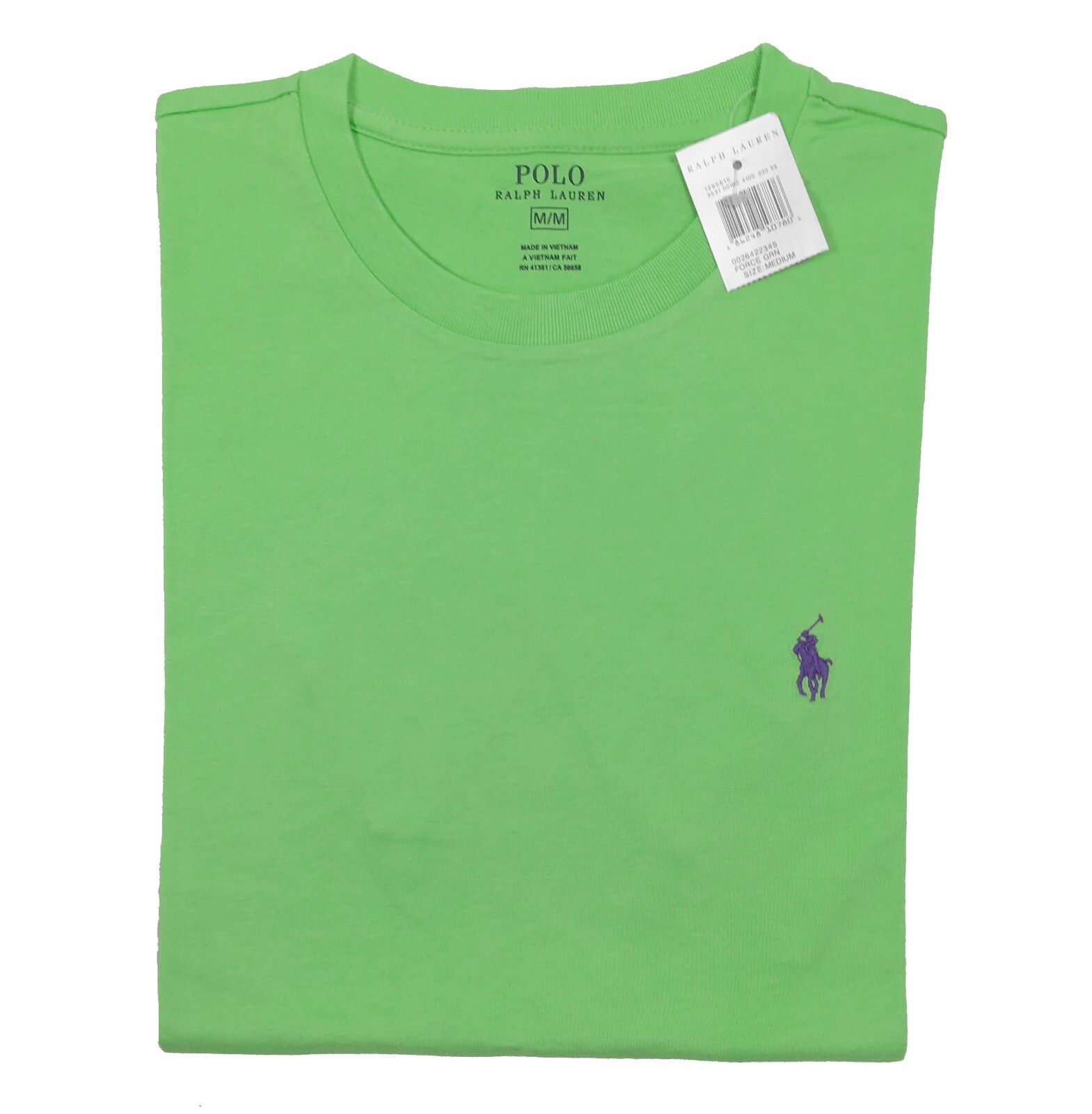 NEW Polo Ralph Lauren Polo Player T Shirt Dark Green Bright Green or Pinkish Red gallery