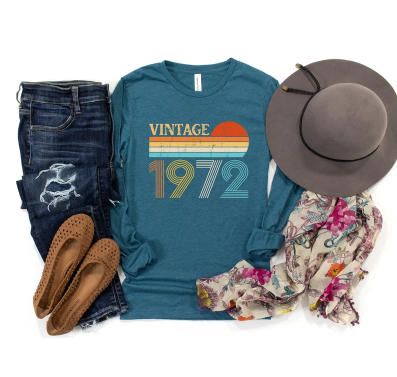 Vintage 54th Birthday Comfort Tee Retro Style Shirt gallery