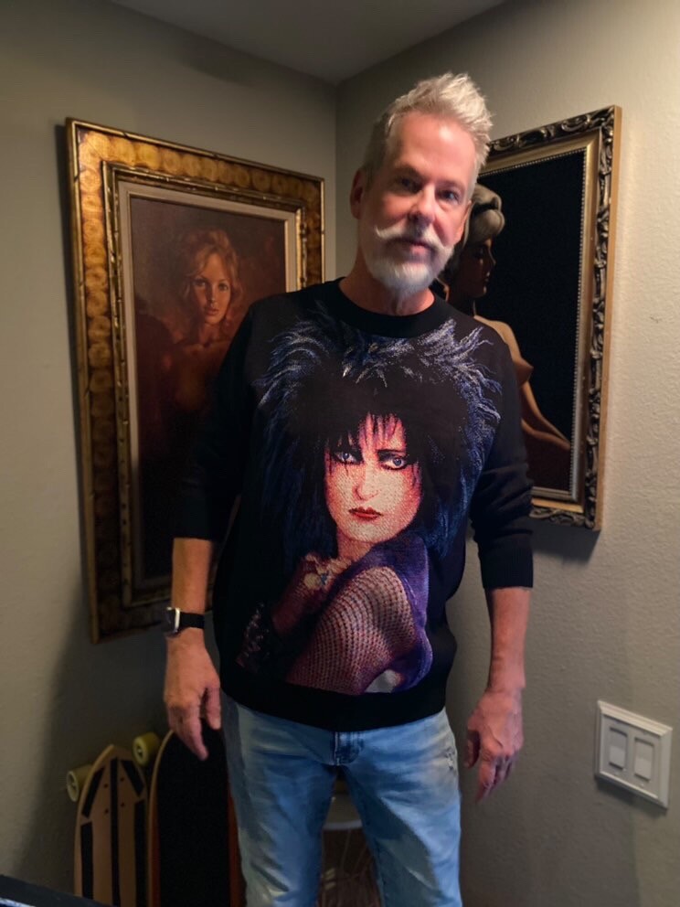 Siouxsie Sioux Face Sweater Cotton / Poly Blend Punk Goth Banshees gallery