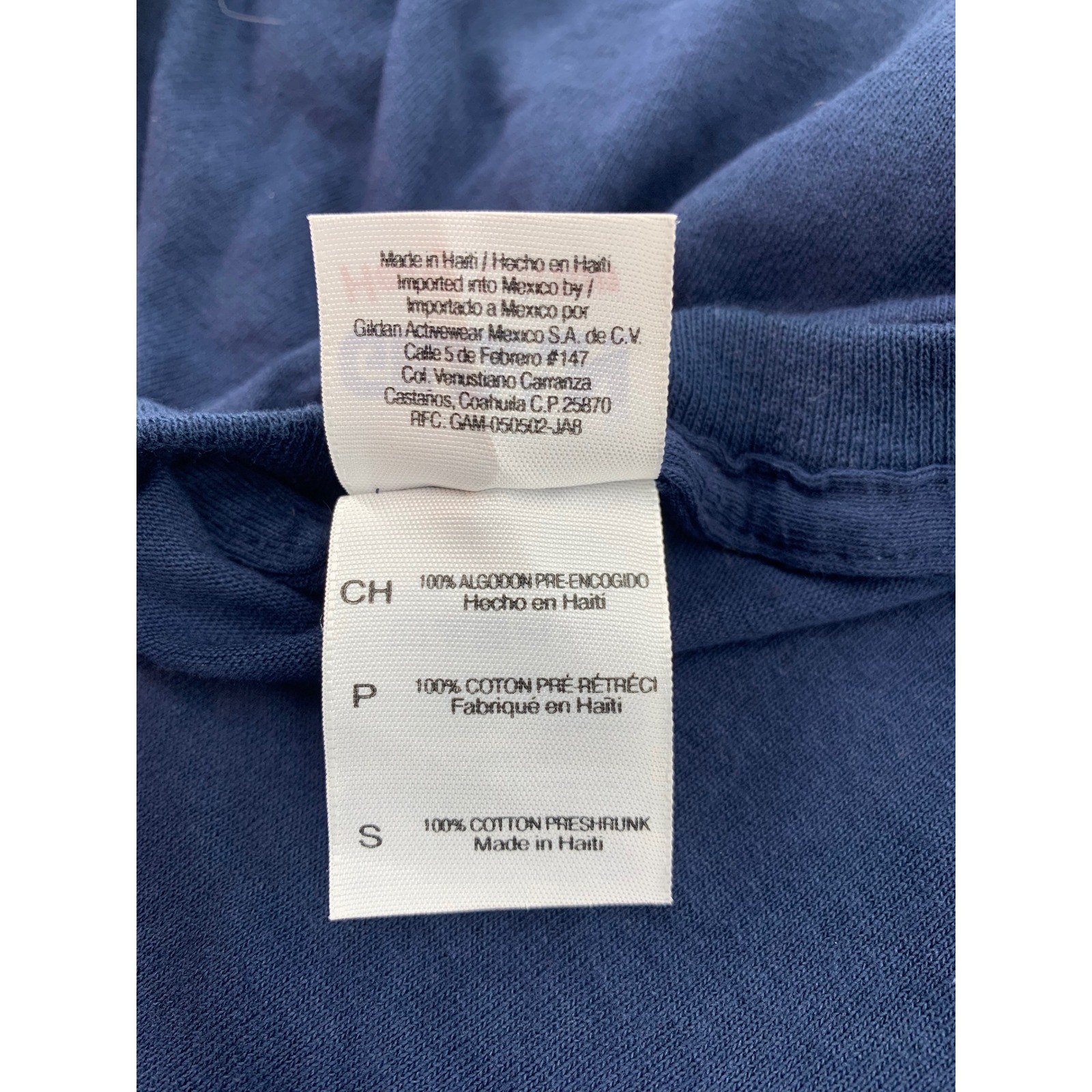 Gildan Heavy Cotton T Shirt Periwinkle Blue Crew Neck Short Sleeve Size S gallery