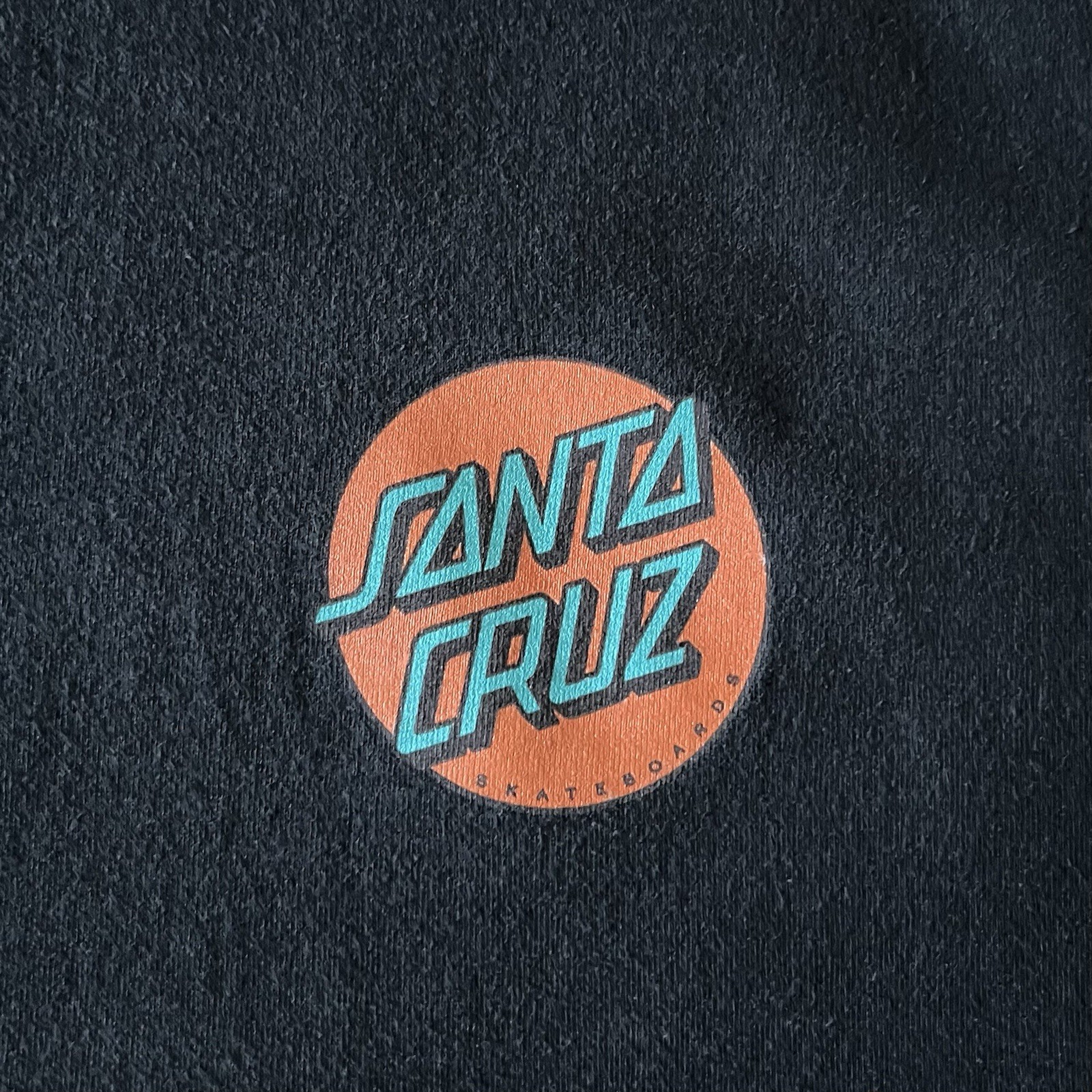 Santa Cruz Skateboards Copper Dot T-Shirt Black Size Medium Desert Graphic Skate gallery