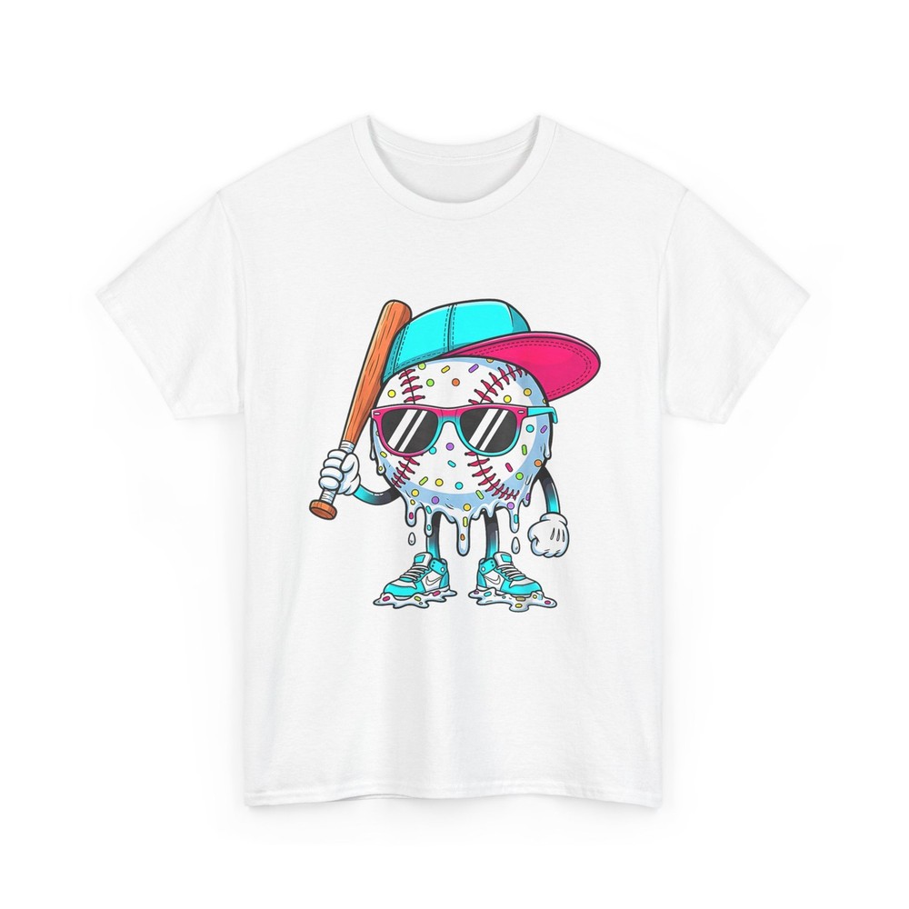 Baseball Shirt, Drip Baseball Sports Lovers Women Men T-Shirt