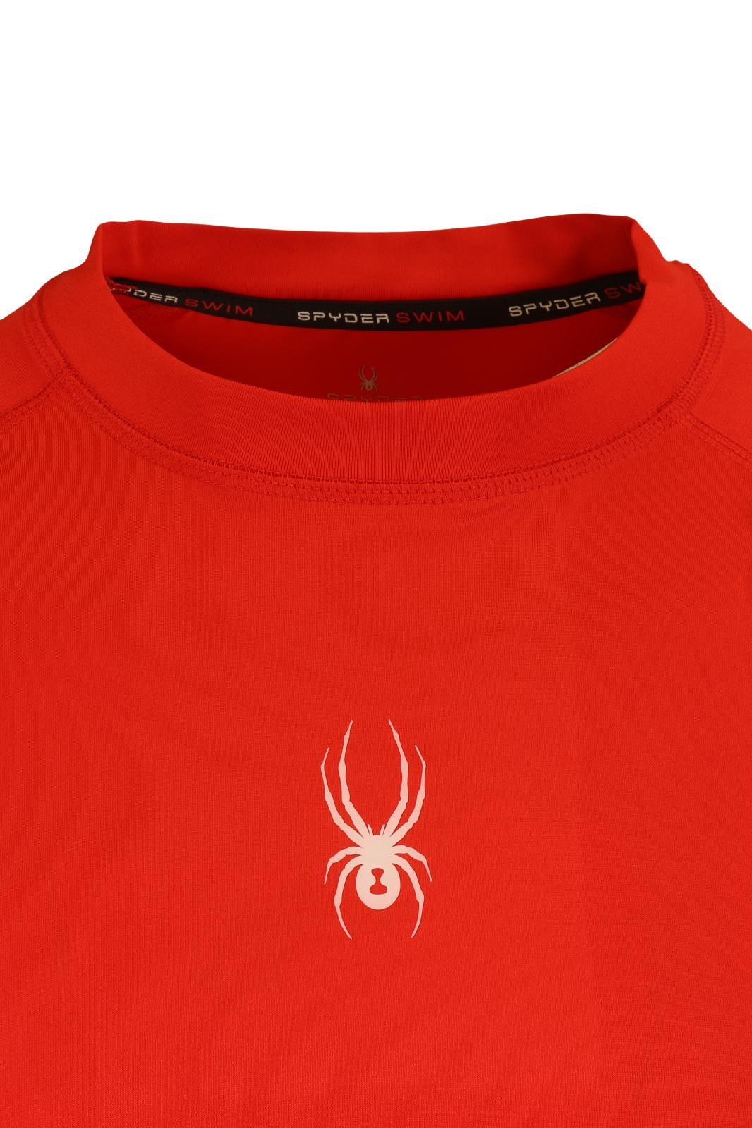 Spyder Men's T-Shirt Red UPF30+ Rash Guard L/S (S01D) gallery