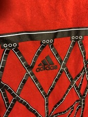 Men’s Adidas Basketball Hoop Net Graphic Athletic Performance Go To Tee Shirt M