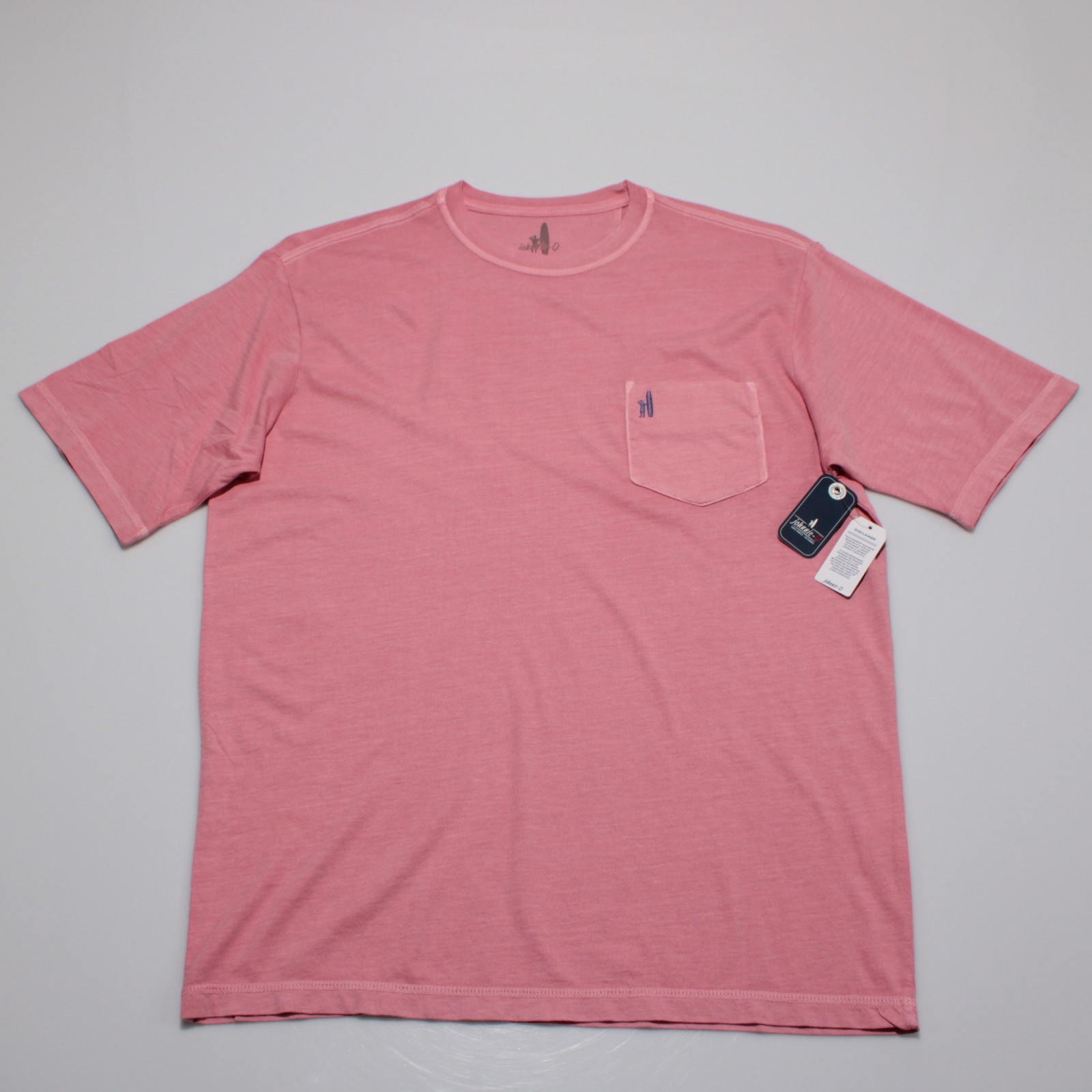 Johnnie-O NWT Dale 2.0 Short Sleeve Crew Neck T-Shirt Size S Bandana Red Cotton gallery