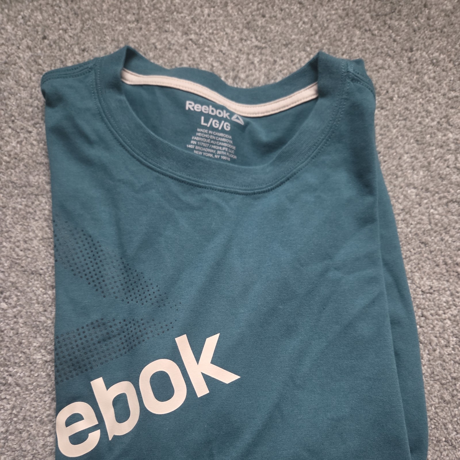 Mens GRAPHIC T SHIRT REEBOK SIZE large gallery