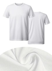 M/5 Pack Men’s Athletic Active Quick Dry Crew Neck T Shirts Running Gym Workout.