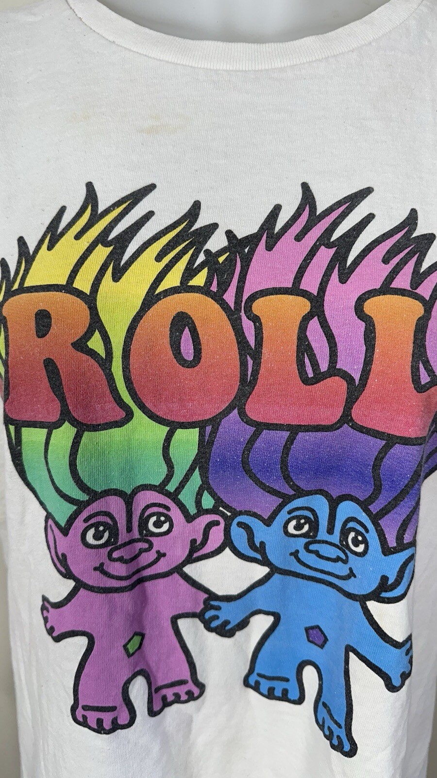 TROLLS TShirt Large Womens TShirt 60th Anniversary Good Luck Unlimited T-Shirt gallery