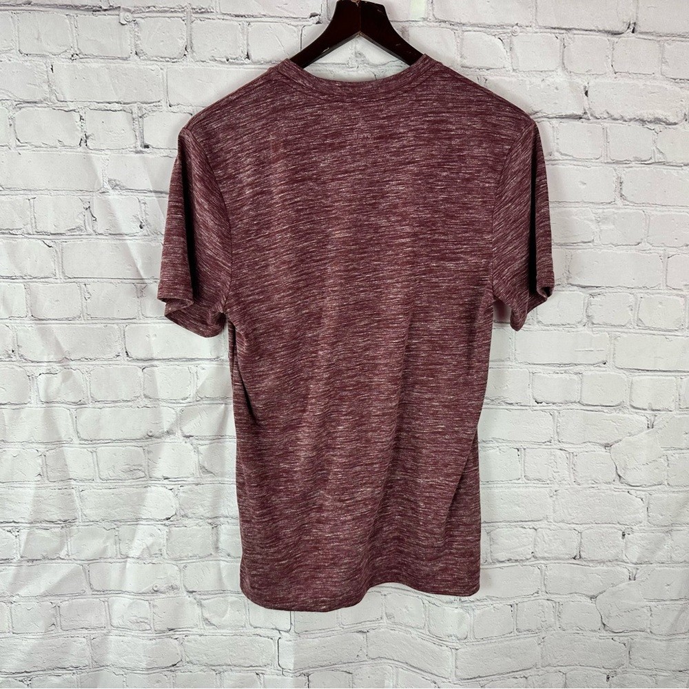 Disney star wars logo Burgundy Graphic Tee cotton poly blend mens S fandom gallery