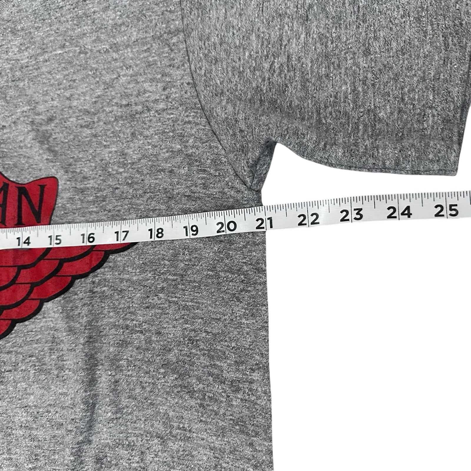 VTG Nike Air Jordan Wings Logo T-Shirt 80s Men’s XL Grey Made USA Single Stitch gallery