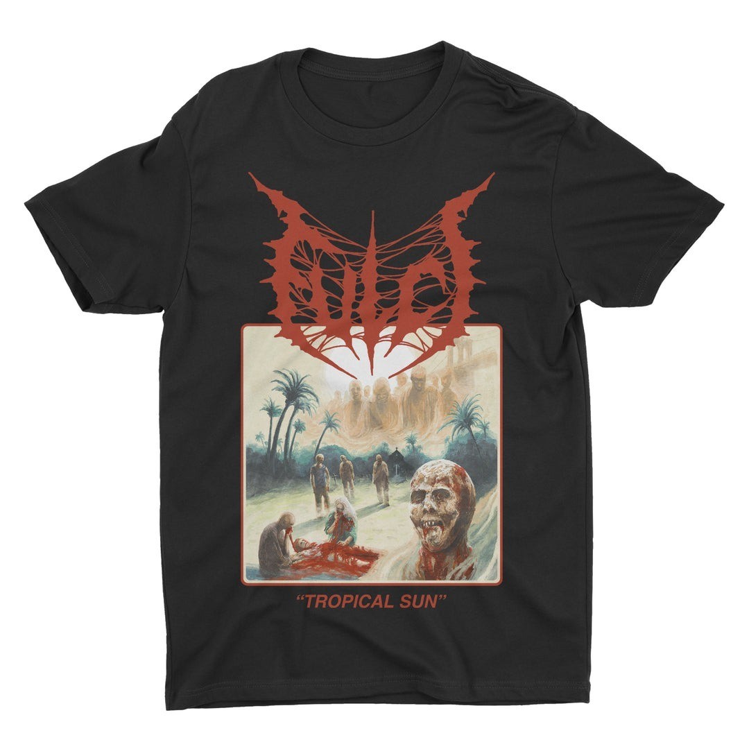 Rare! Fulci Band Tropical Sun Black Cotton S to 5XL Unisex Shirt SN1014 gallery