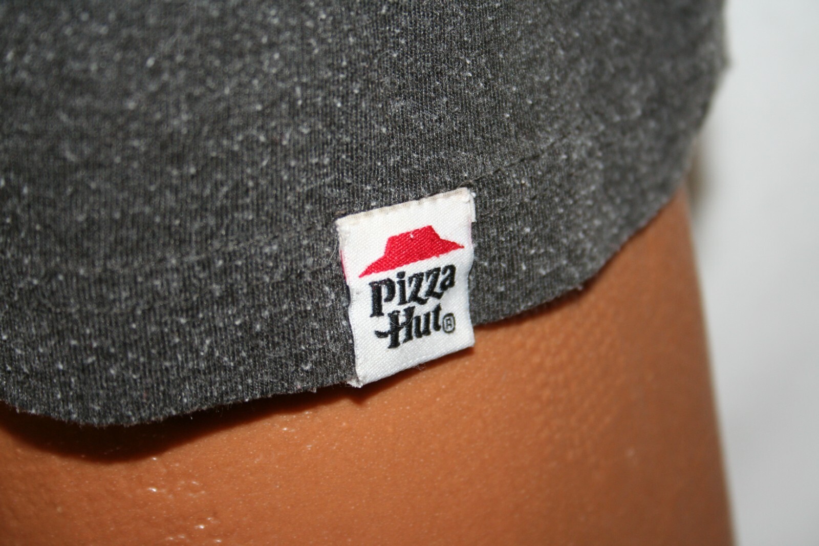 PIZZA HUT Splatter Logo Official CREW / EMPLOYEE Only T-SHIRT L Fast Food gallery