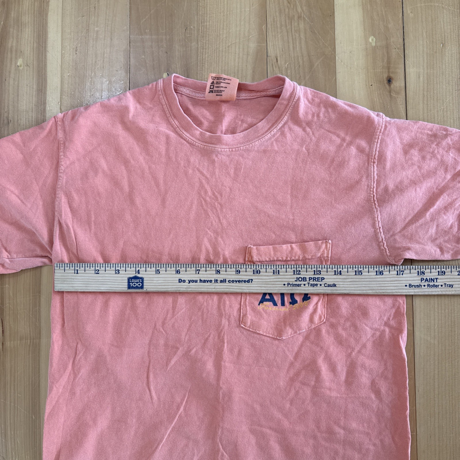 Comfort Colors White Tea Rose Formal Alpha Tau Omega Horseshoe Bay, TX T Shirt S gallery