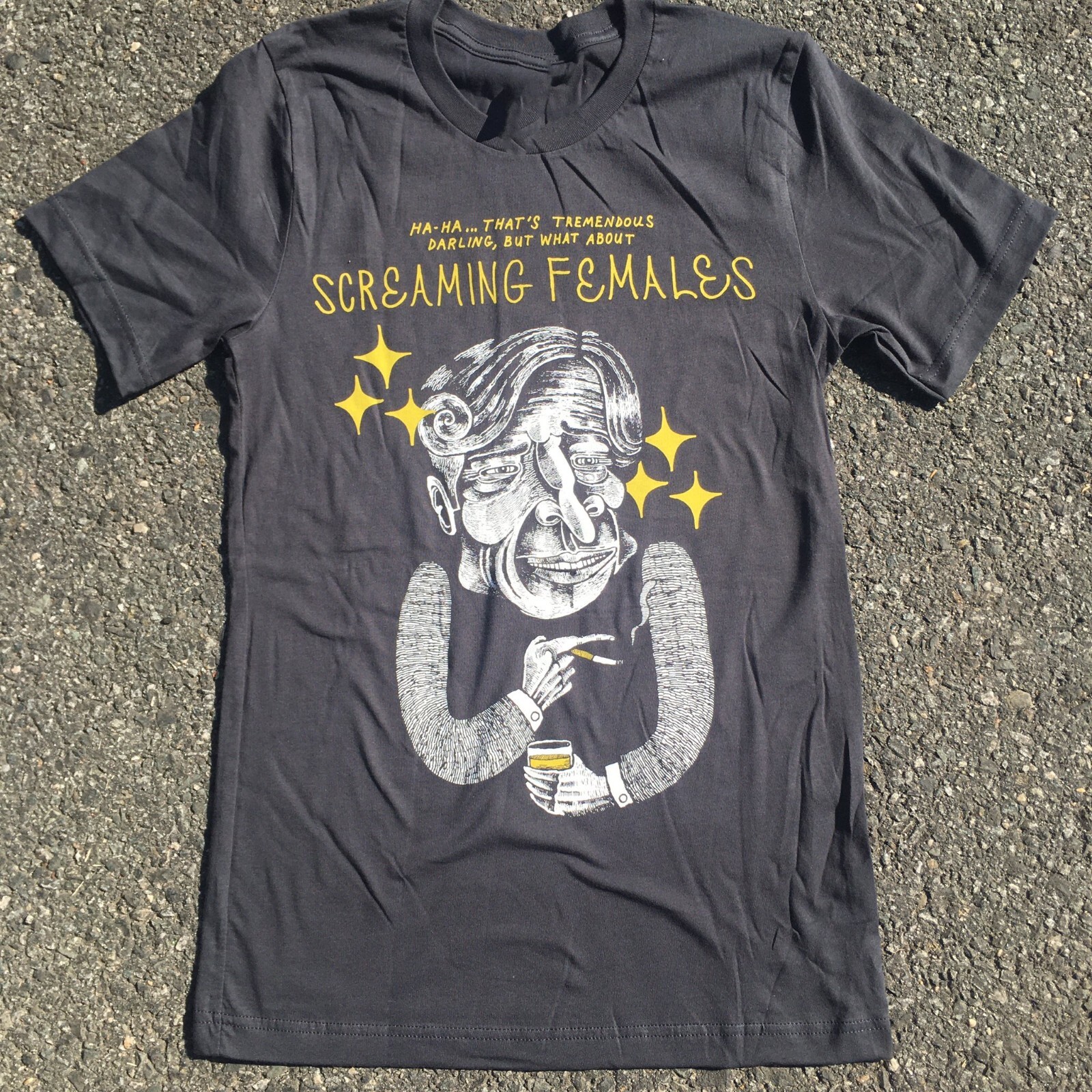 Screaming Females band Cotton Unisex Classic T-Shirt Full Size BO832