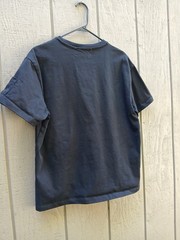 Sundae School Pocket Tee Shirt Small Black Heavyweight Stash Boxy Streetwear
