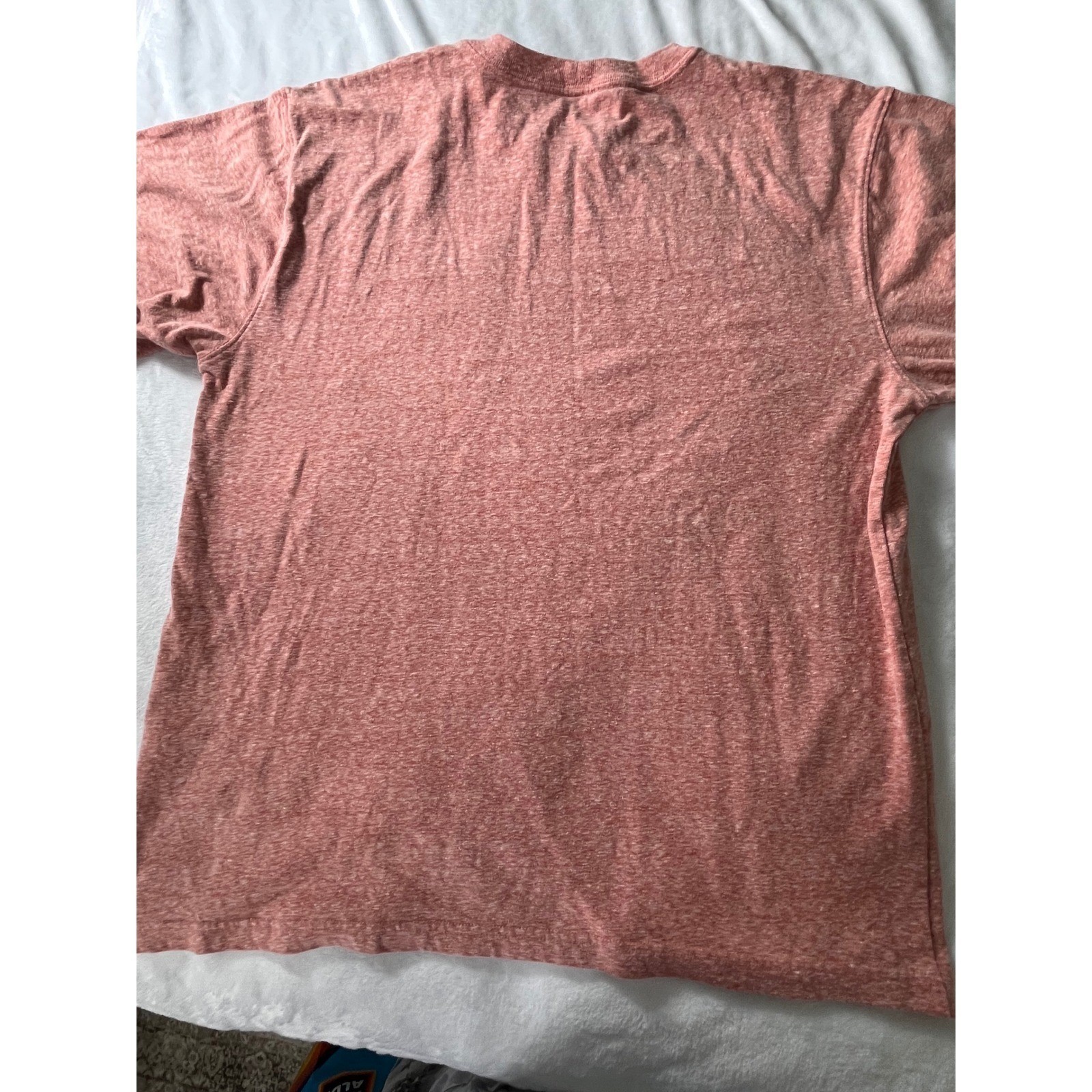 Carhartt Mens K87 Workwear Pocket T-Shirt Heather Coral Orange Original Fit M gallery