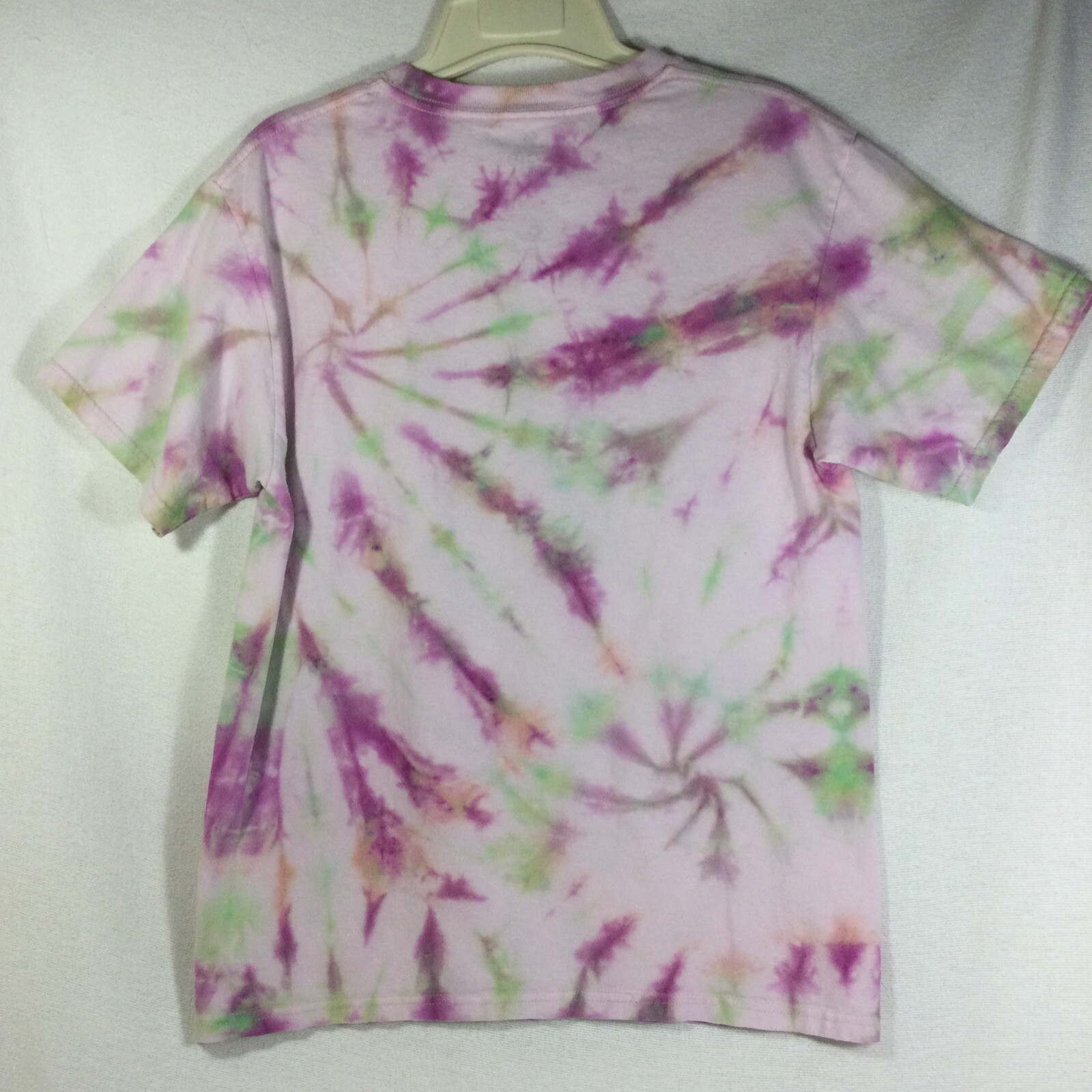 Good Luck Trolls 60 Year Pink Tie Dye Mushroom Graphic T-Shirt Medium gallery