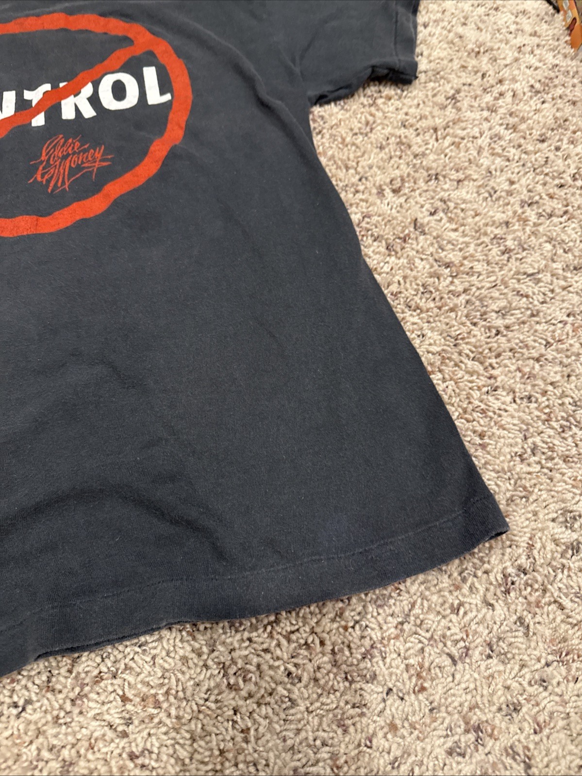 Eddie Money Vintage 86-87 No Control Tour T-shirt Women’s Large L gallery