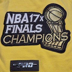 Pro Standard NBA LA Lakers Yellow Short Sleeve Embrodiered Tee Shirt 5 Patches