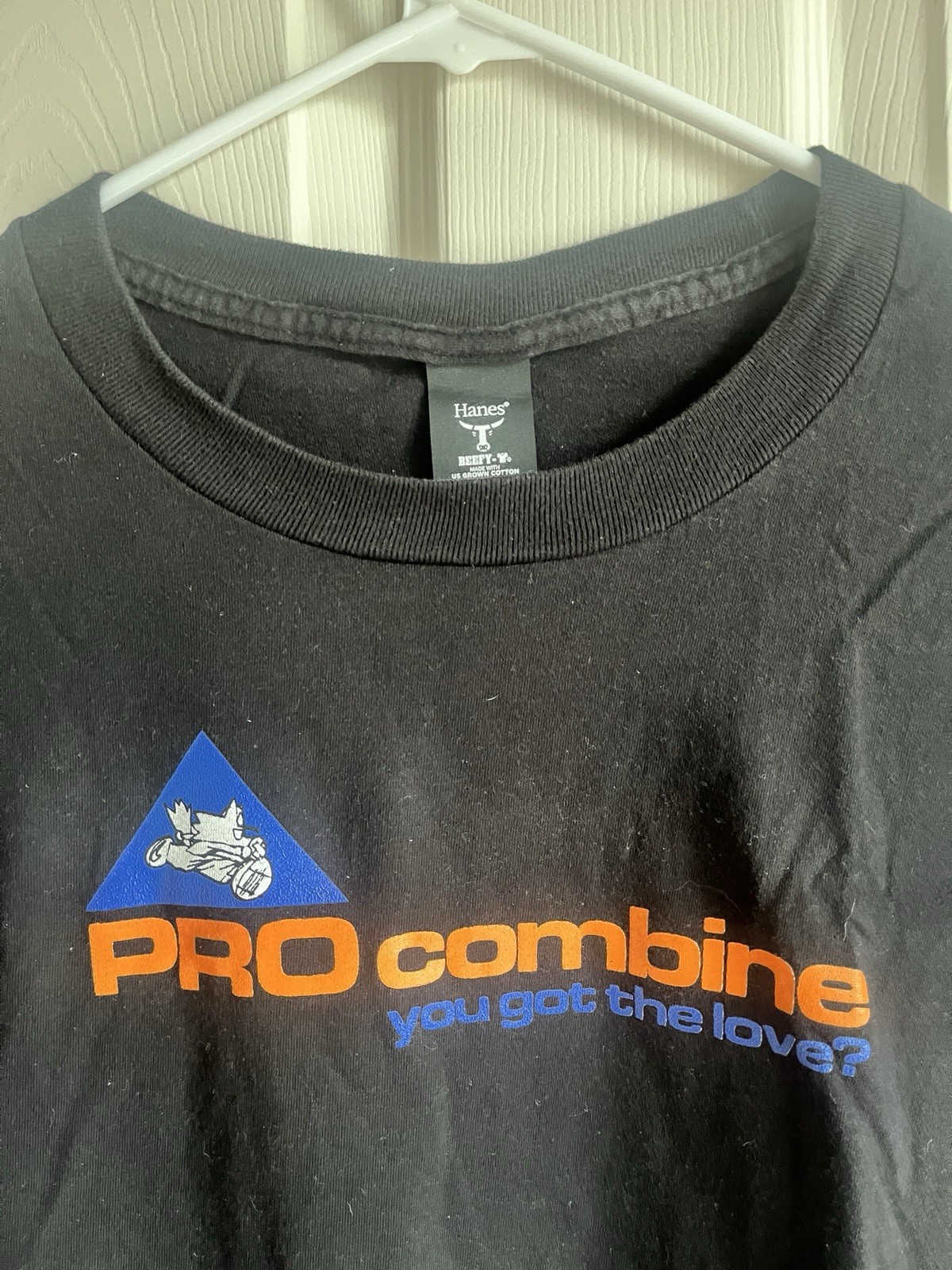 Nike No Routine Football Basketball Pro Combine NYC Men's Shirt Black XL Vintage gallery