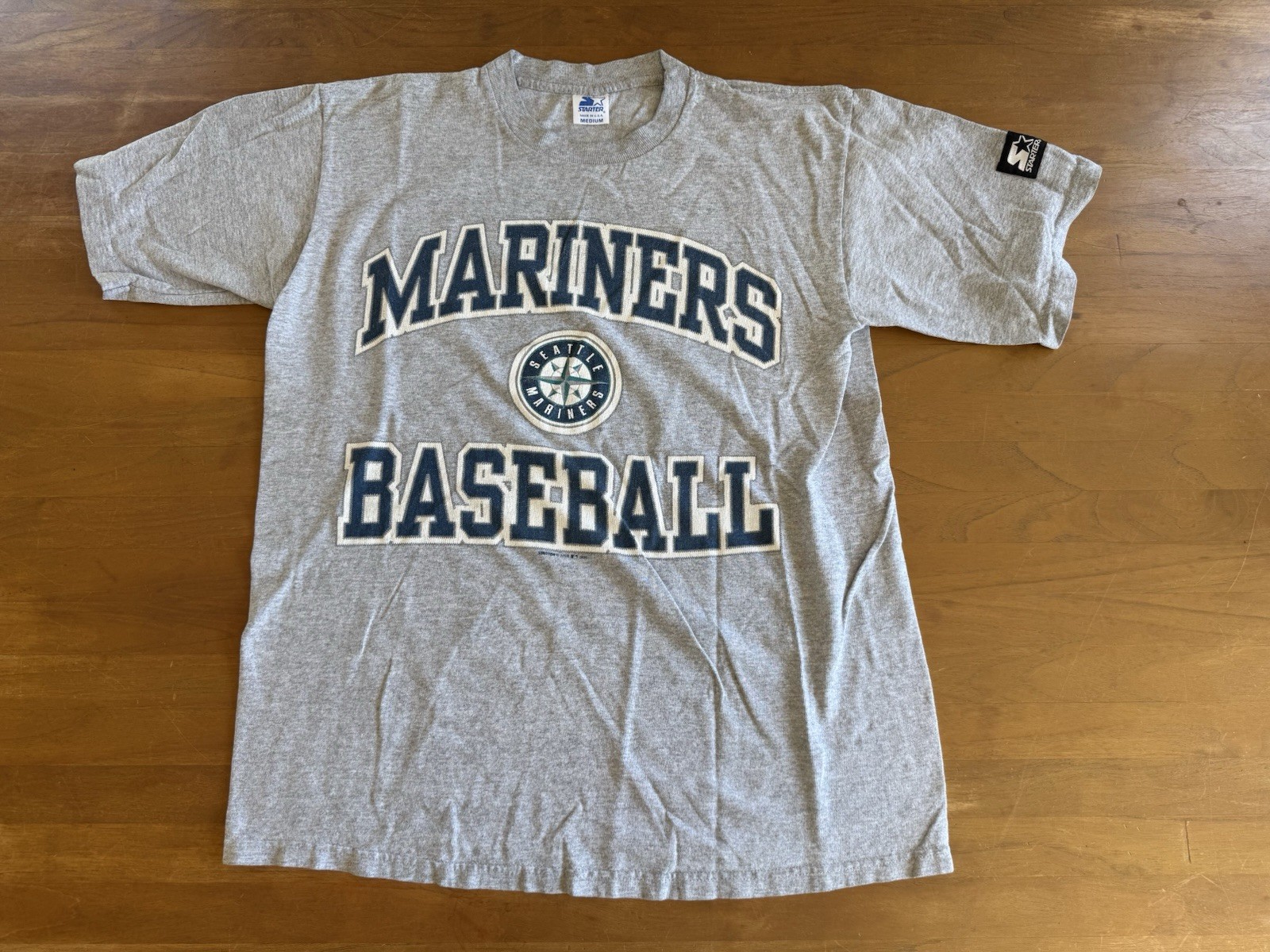 Seattle Mariners Baseball Starter Vintage 90S T-Shirt Adult Medium 1996 MLB