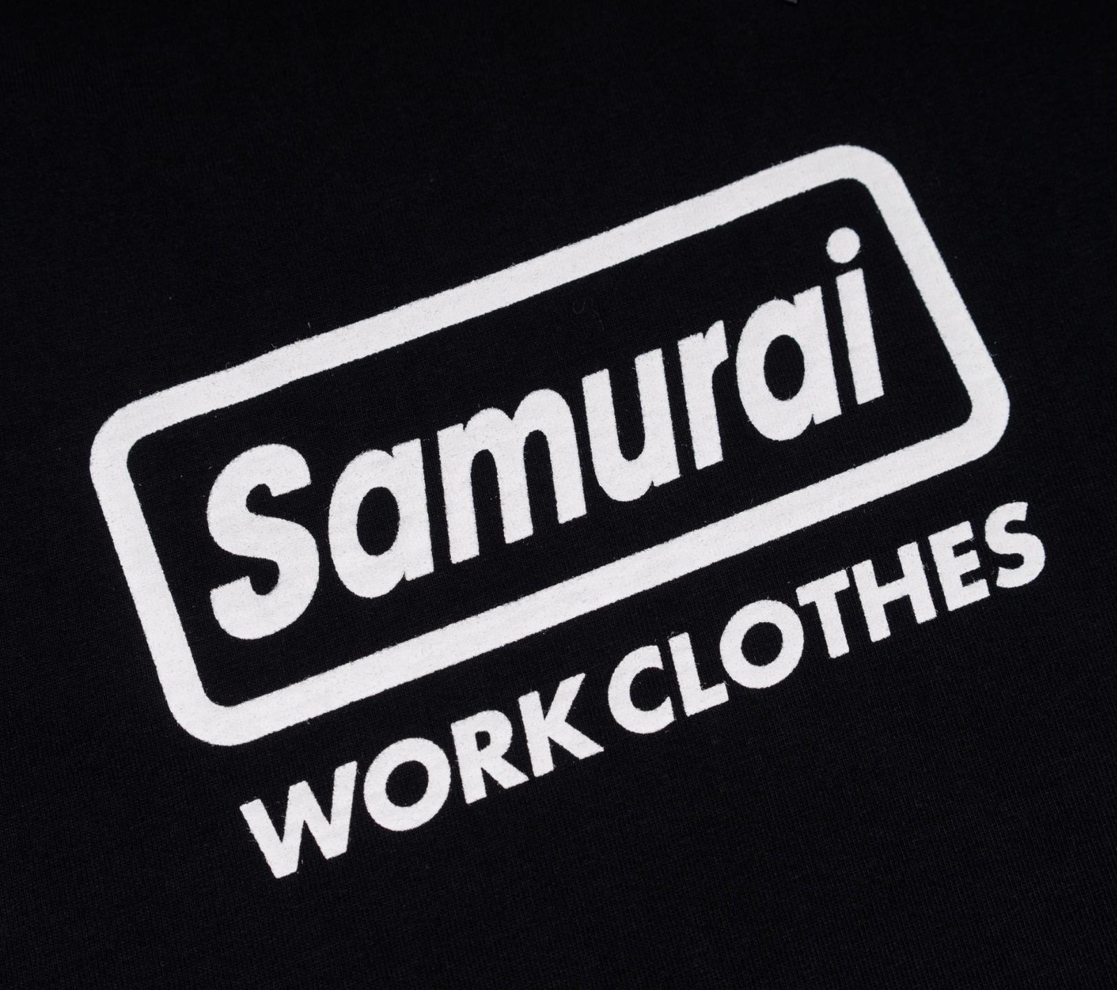 Samurai $105 NWT Black White Logo Heavyweight Cotton T-Shirt SWCT-102-OVS L gallery