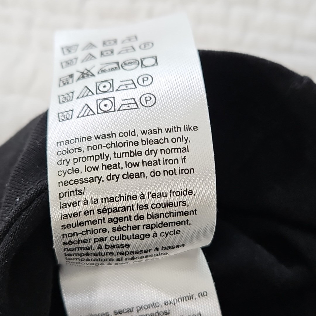 Calvin Klein Raglan Sleeve Button T-Shirt Men's Medium Black & White EUC LN gallery