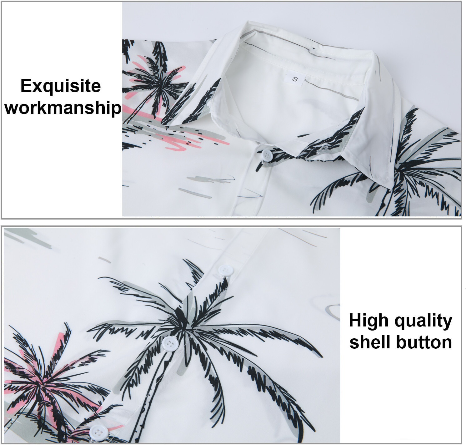 Hawaiian Shirts Men's Aloha Summer Casual Beach Button-Down Cruise Holiday Party gallery