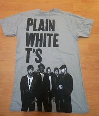 Vintage Plain White T’s T-Shirt Grey Size Small New