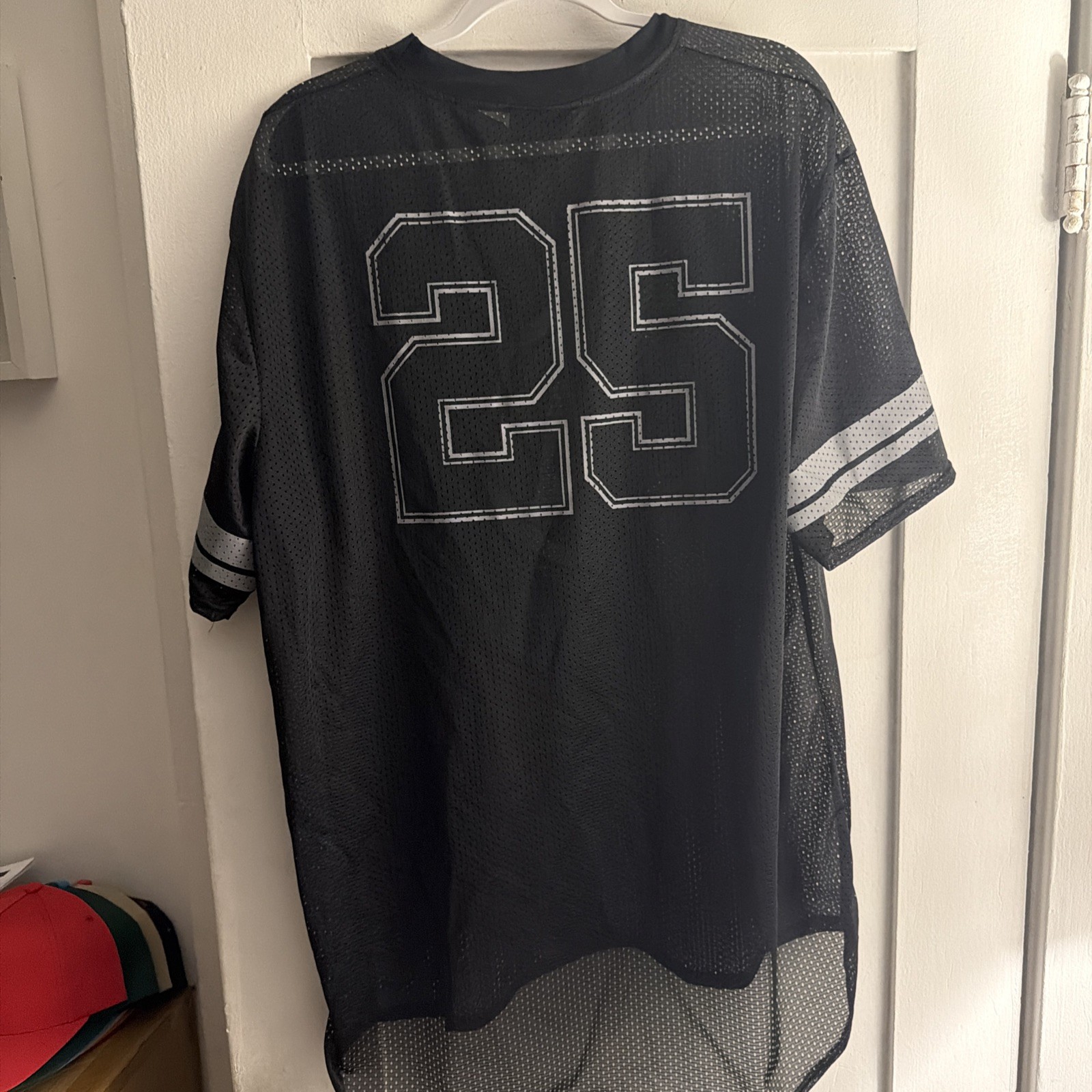 Linkin Park 2025 Tour Football Jersey Mesh Large Front Print Not Perfect gallery
