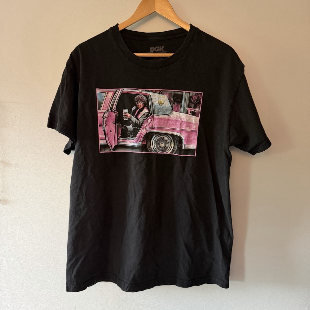 DGK Men’s Size L Pinky Friday After Next Short Sleeve Skate Humor T-Shirt