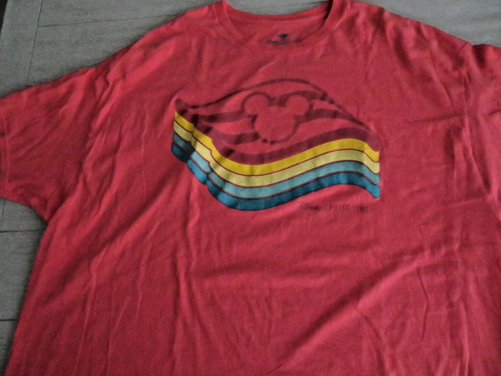 DISNEY CRUISE LINE LOGO MEN’S T-SHRT 3XL