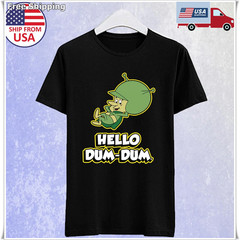 The Great Gazoo Hello Dum Dum Men’s Black T-shirt Size S-5XL