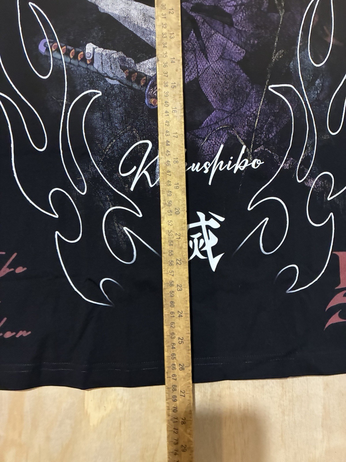Dechire Demon Slayer Kokushibo Graphic Tee - Oversized Size M gallery