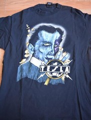 Vintage 1992 Tesla Psychotic Supper Pushead Tour Shirt Tee XL 90s Giant Tee Jays