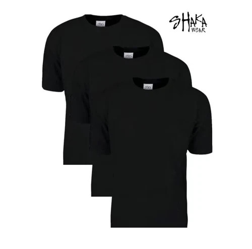 3-Pack Shaka Wear 7.5 oz Max Heavyweight Short Sleeve T-Shirt NEW gallery
