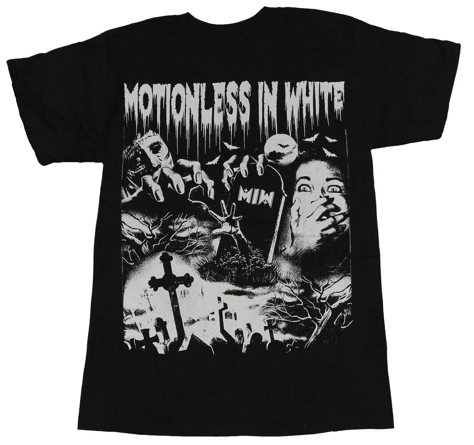 Motionless In White Black Short Sleeve Cotton T-shirt Unisex S-5XL OM05 gallery