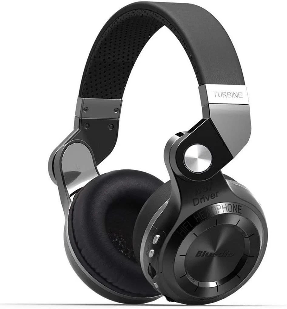 T2 Plus Turbine Wireless Bluetooth Headphones with Mic/micro Sd Card Slo