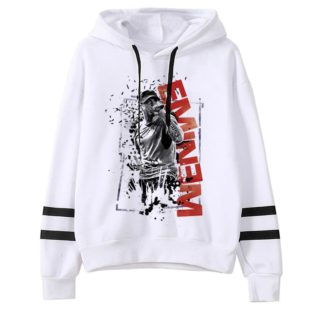 Eminem Women’s Fleece Hoodie – Gothic Style