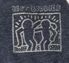  Retired Team Tom Brady #12 Best Buddies Short Sleeve T-Shirt Size: L Large
