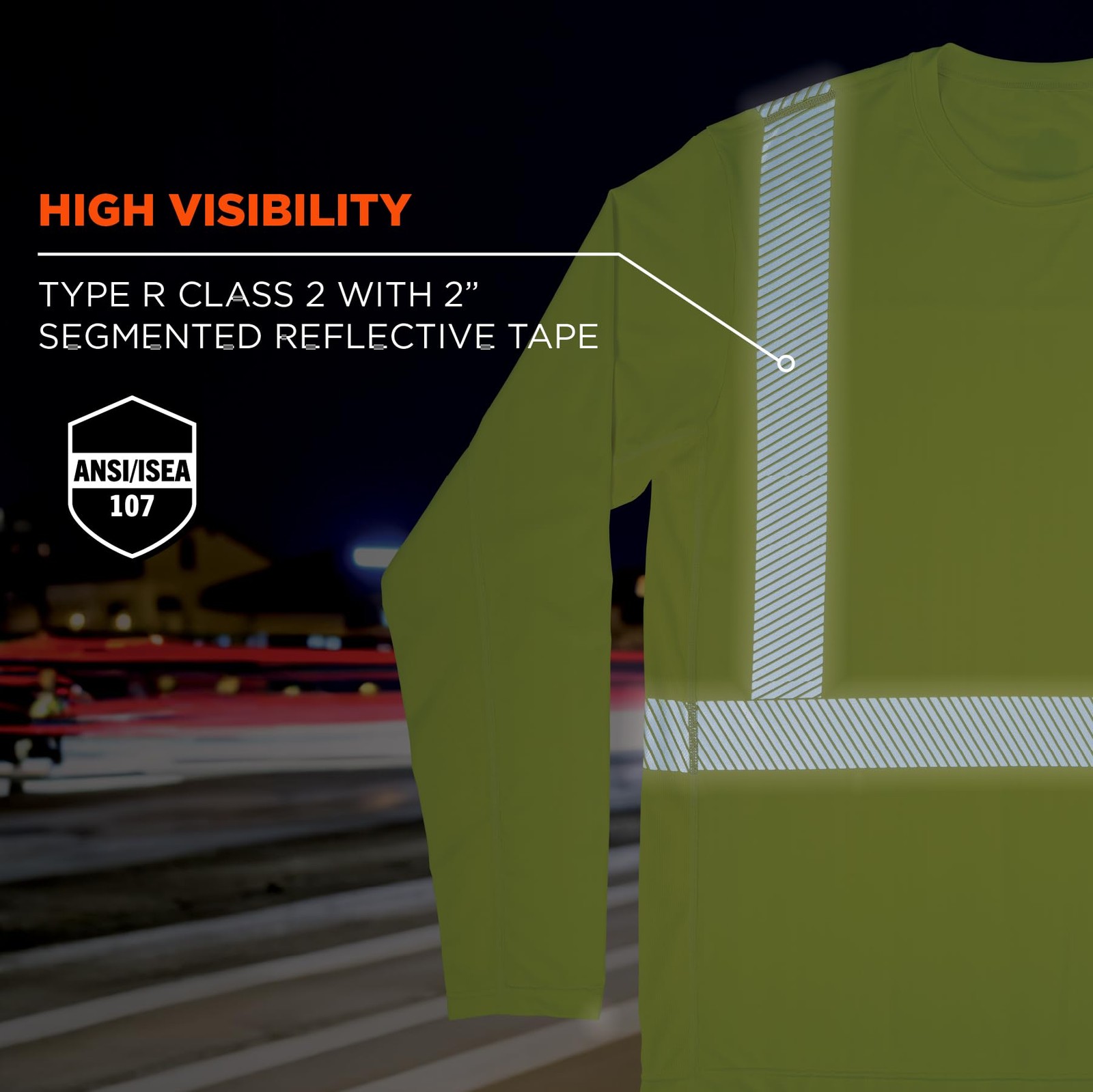 Cooling Hi Vis Reflective Shirt Class 2 UPF 50+ Lime - Instant Cooling Relief gallery