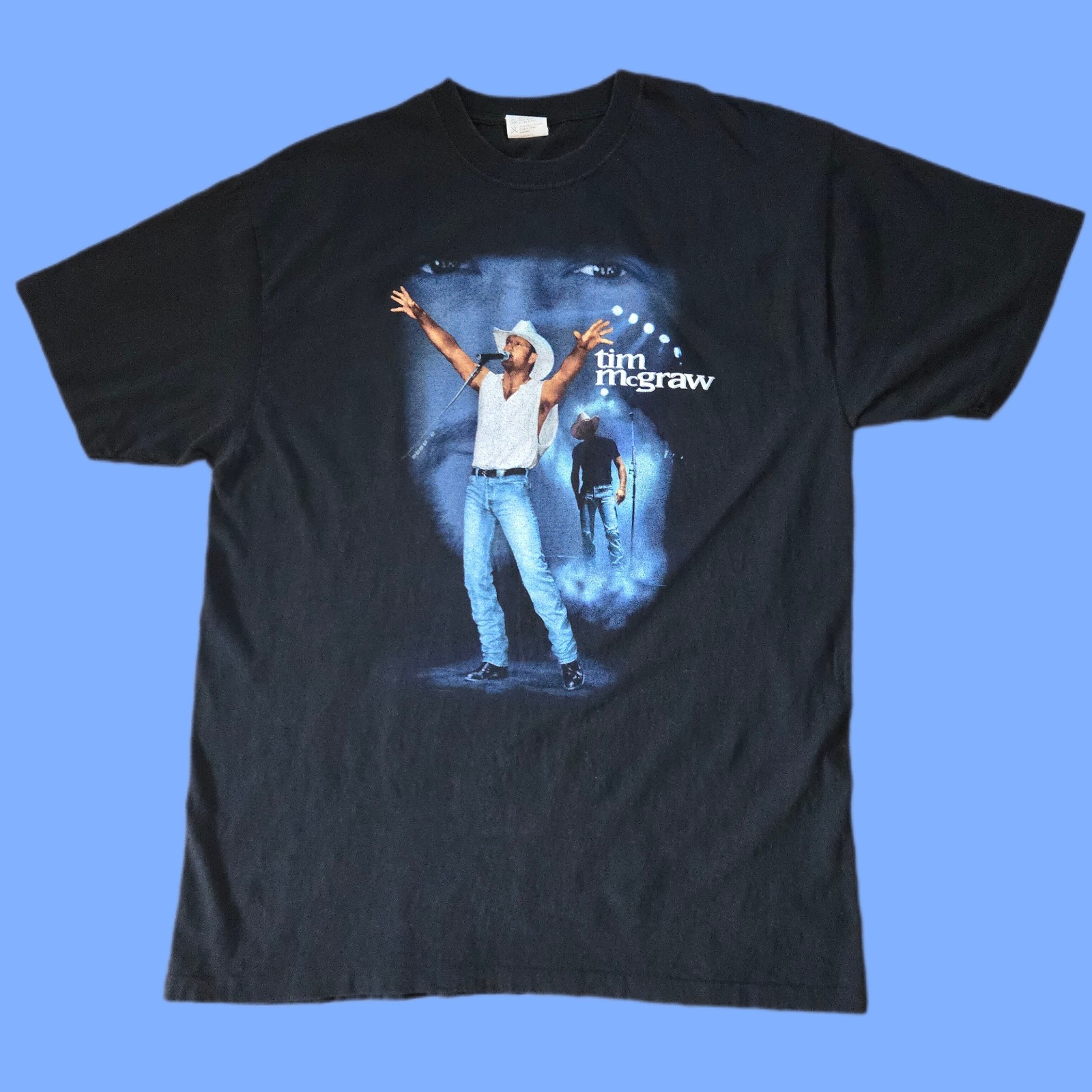 1998 Tim Mcgraw Everywhere Tour Vintage front and back graphic tee - Mens XL gallery