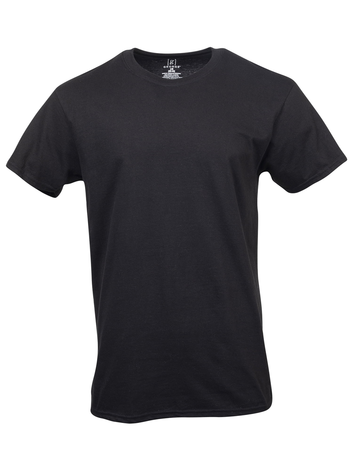 George Men's Assorted Crew T-Shirts, 6-Pack gallery