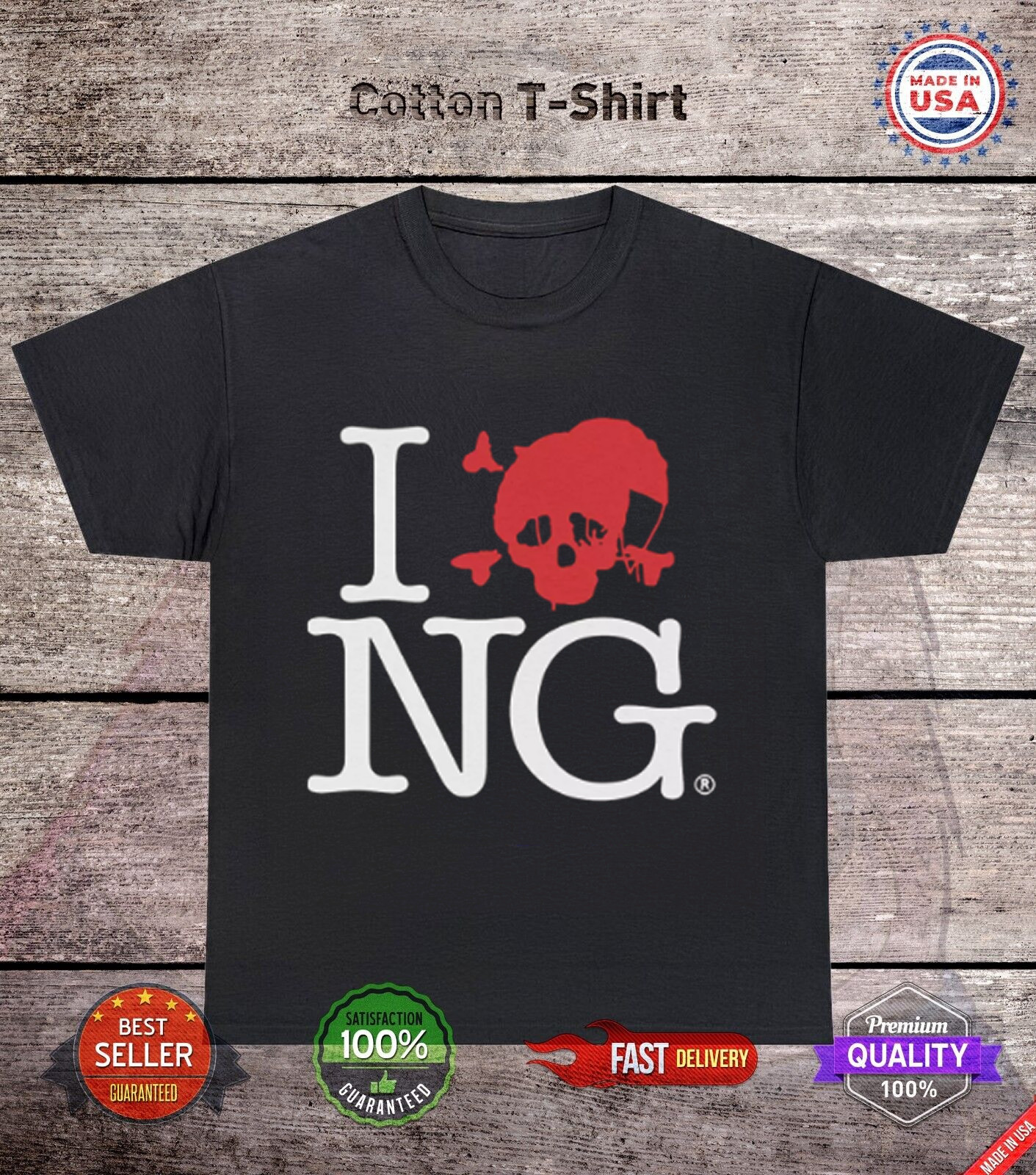 I Love NG I Luv Novagang Unisex T Shirt Full Size S-5XL gallery